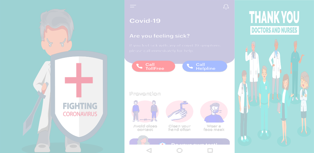 Covid-19 Tracker Android App